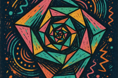 III miejsce "Geometria spidronu"