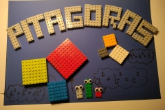 I miejsce "LEGO + Pitagoras = Genialna układanka"